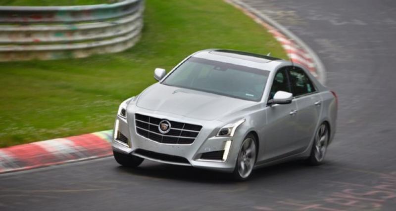  - Au Nürburgring, la Cadillac CTS Vsport flashée en 8'14"10