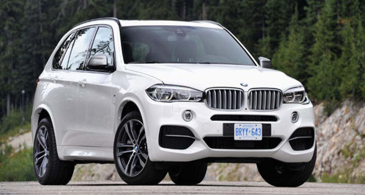 Francfort 2013 : BMW X5 M50d
