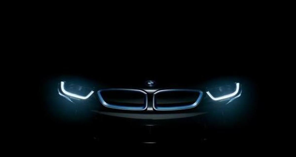 Francfort 2013 : BMW i8, dernier teaser avant la révélation