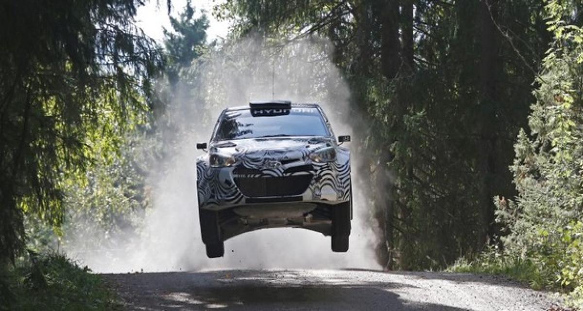 WRC 2014 : Hyundai teste la i20 en France et en Finlande