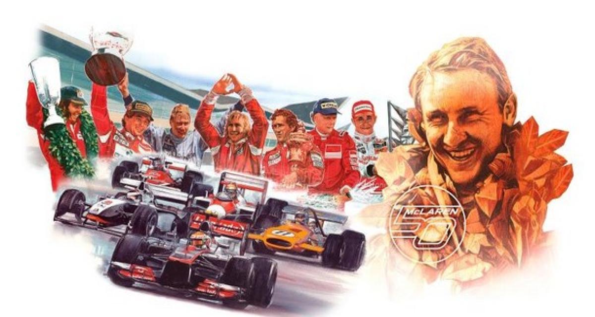 Souvenirs, souvenirs : McLaren a 50 ans