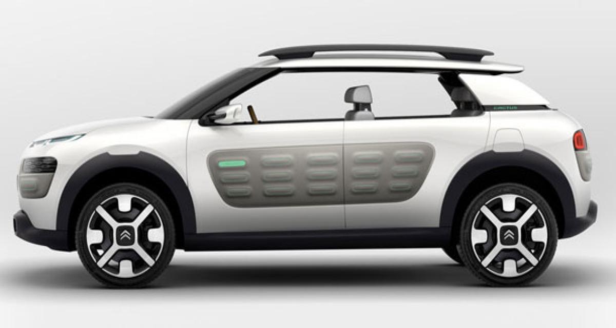 Francfort 2013 : le Citroën Cactus en fuite