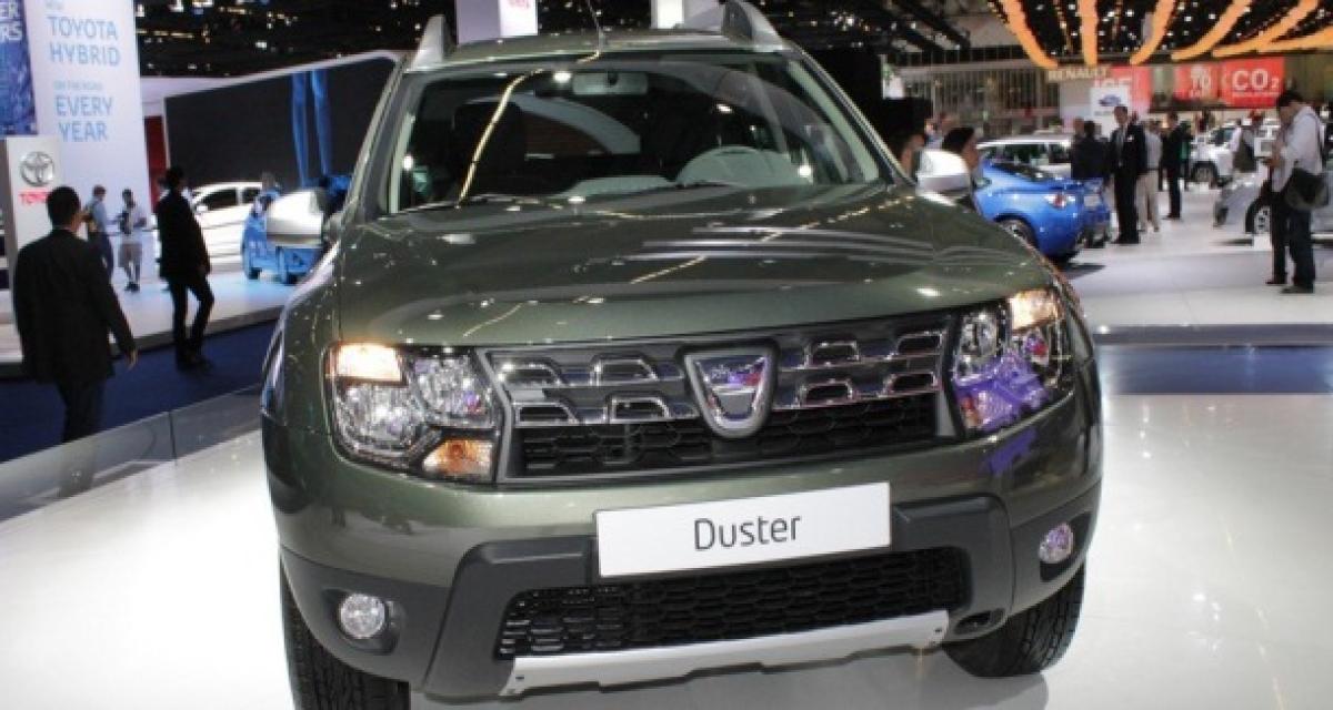Francfort 2013 Live : Dacia Duster, remise à niveau pour le best seller