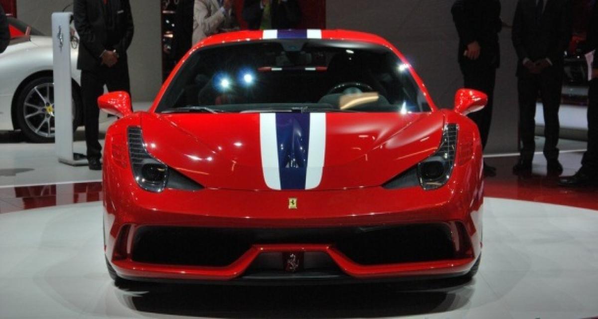 Francfort 2013 Live : Ferrari 458 Speciale