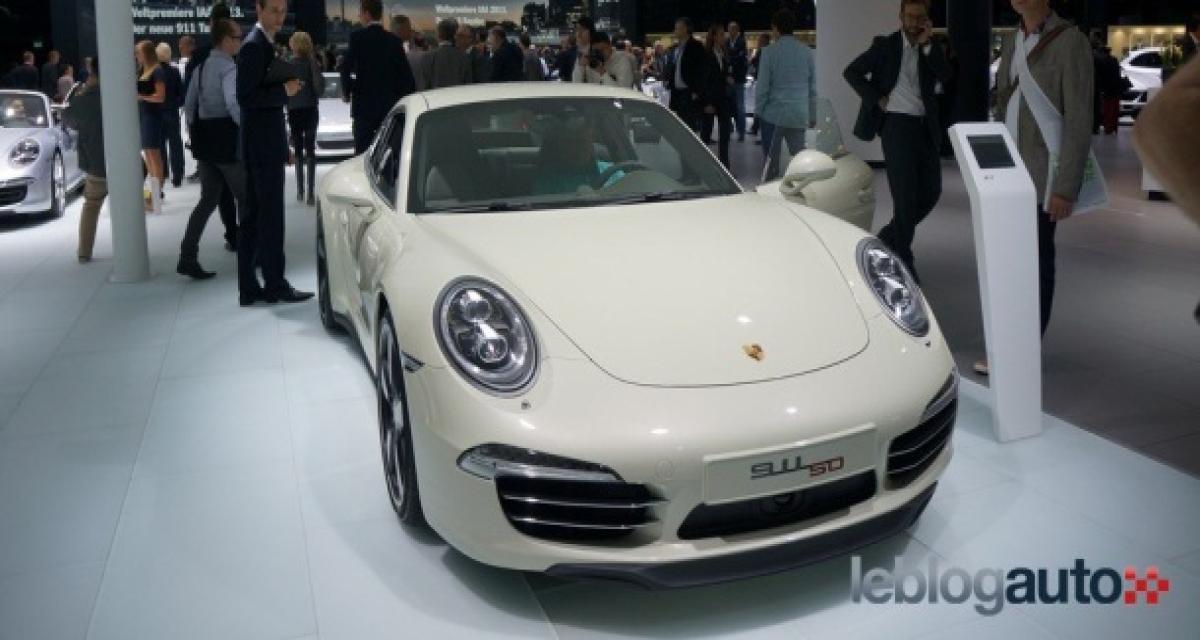Francfort 2013 Live : Porsche 911 50ème anniversaire