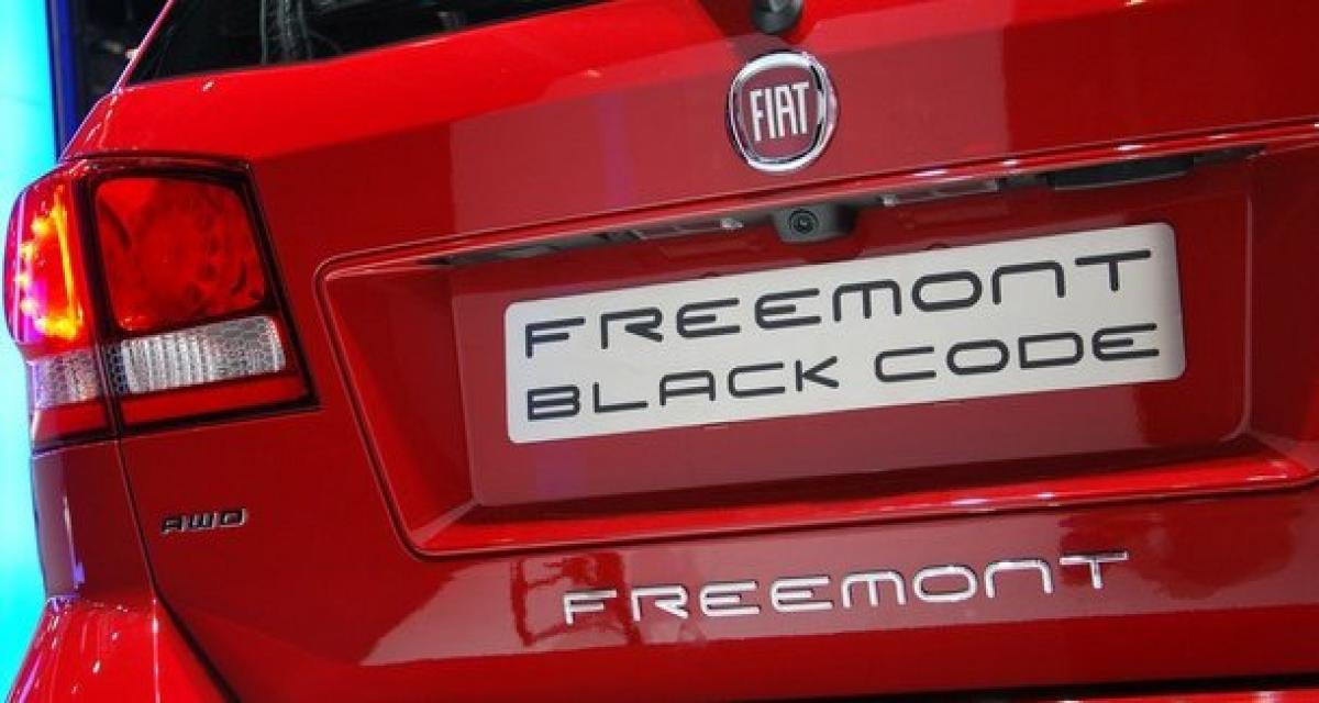 Francfort 2013 live : Fiat Freemont Black Code