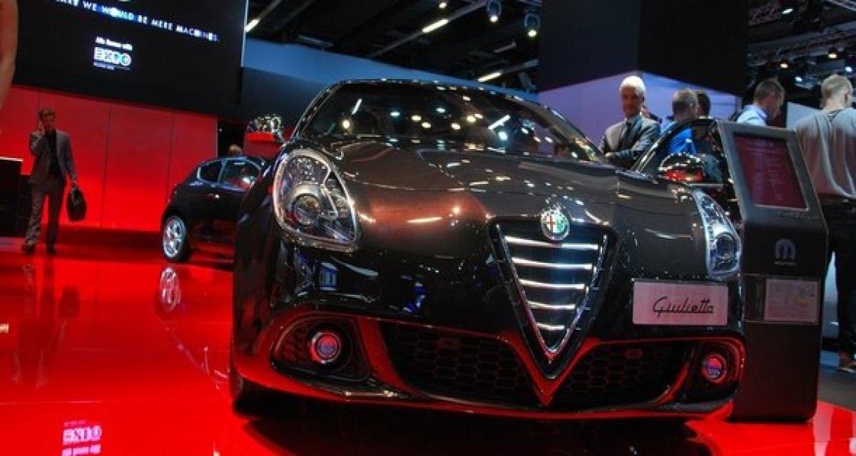 Francfort 2013 live : Alfa Romeo Giulietta