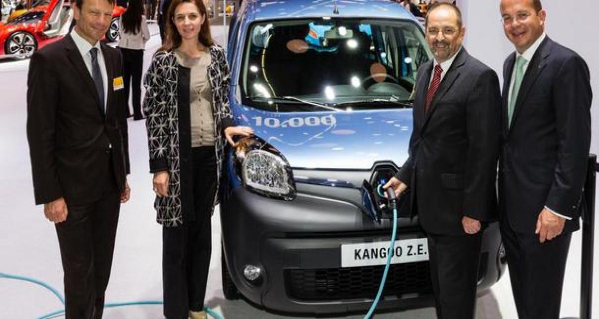 Renault Kangoo ZE : 10 000 unités plus tard