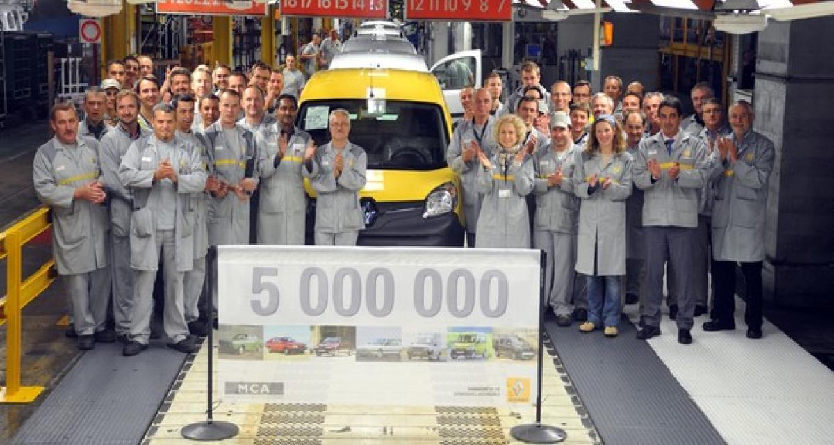1969-2013 : 5 millions d'unités à Renault Maubeuge