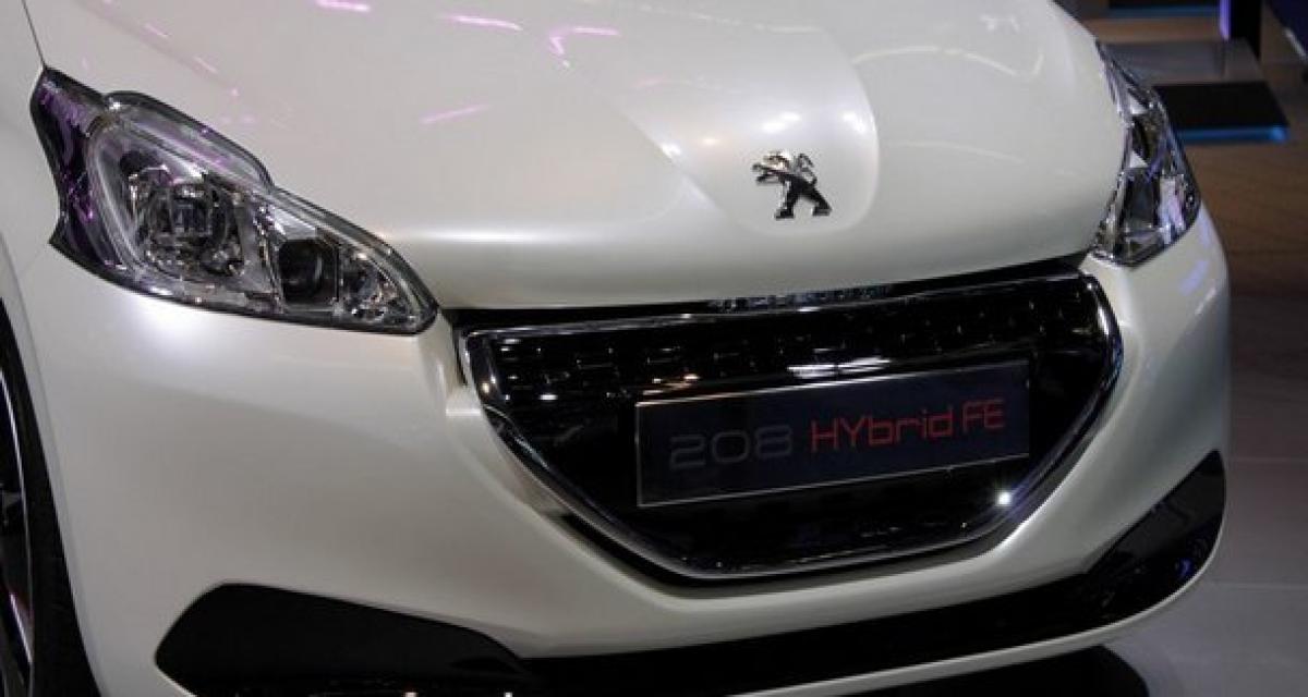 Peugeot 208 HYbrid FE : encore moins énergivore