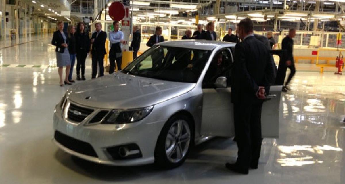 La première Saab produite depuis 2011