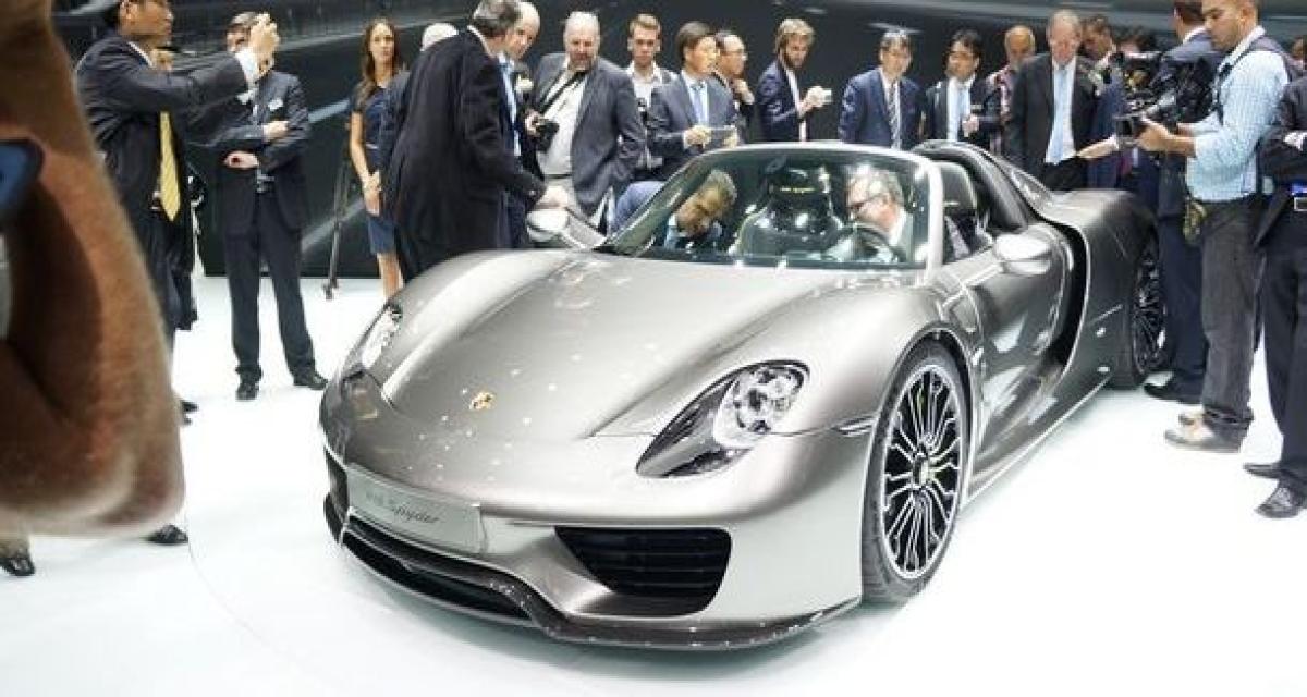 Production lancée pour la Porsche 918 Spyder