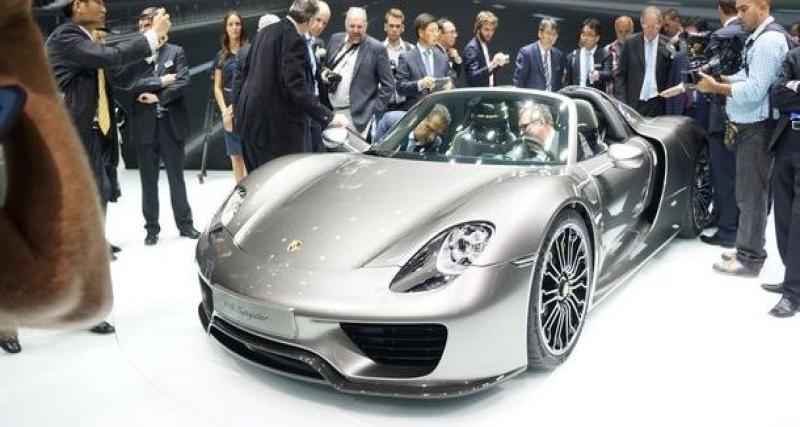  - Production lancée pour la Porsche 918 Spyder