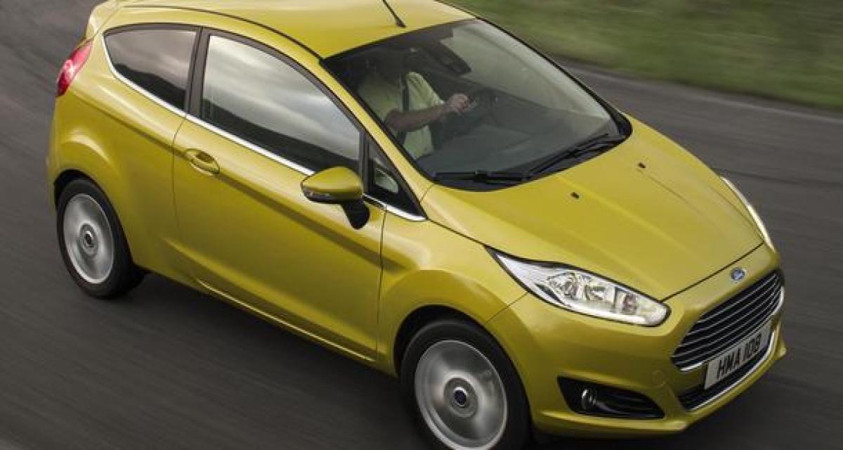 Ford Fiesta : nouveaux tarifs et boîte robotisée