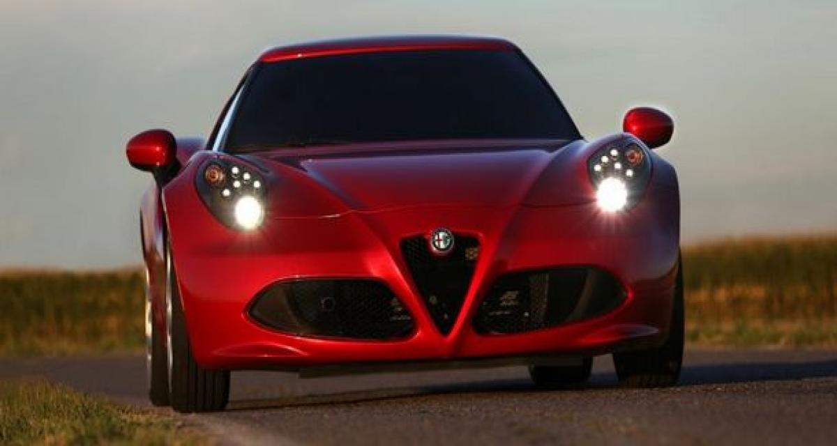 Alfa Romeo 4C : passage en caisse