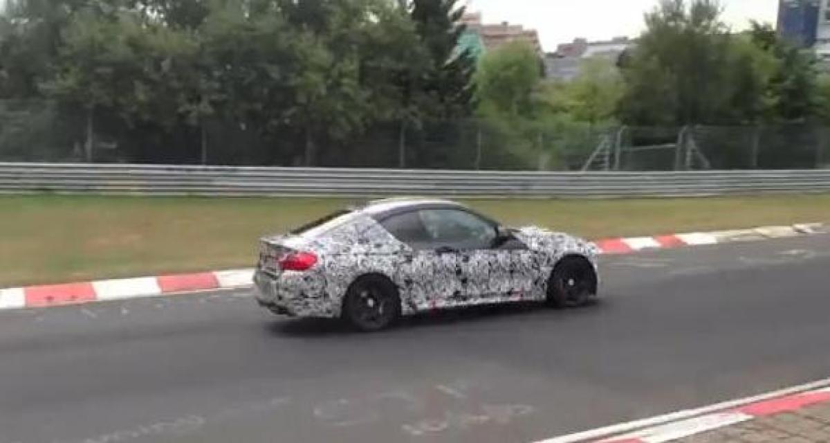 Spyshot : BMW M4 au Nürburgring