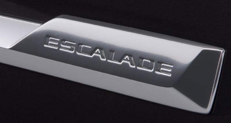  - Cadillac Escalade : le grand jour pour le 7 octobre