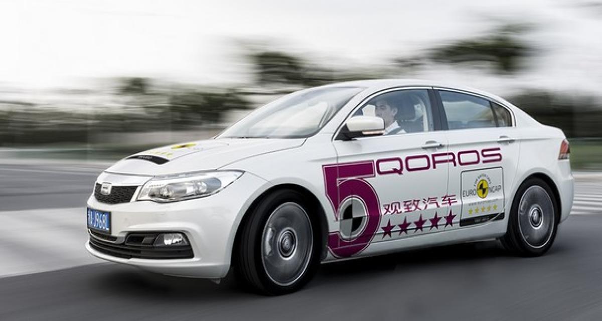 EuroNCAP 2013 : 5 étoiles pour la Qoros 3 Sedan