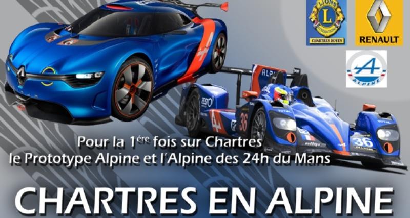  - Agenda : Chartres en Alpine le 5 octobre