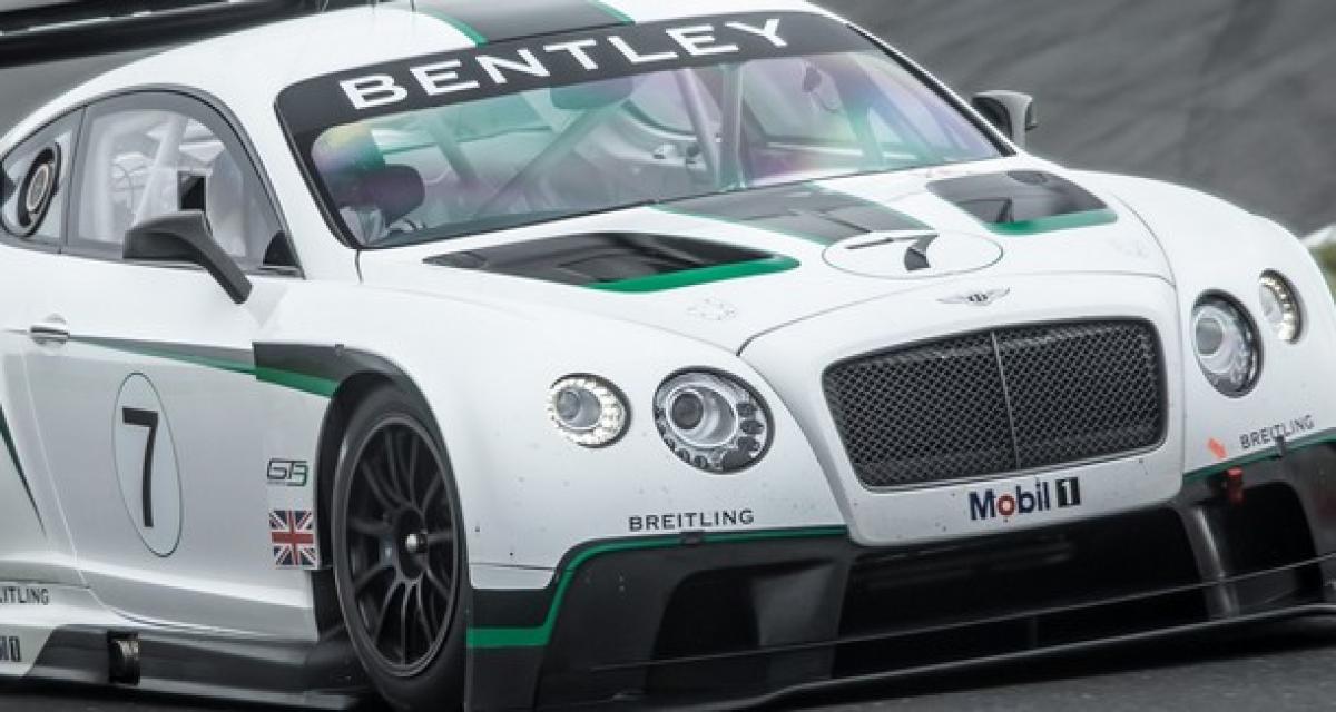 12 heures d'Abu Dhabi 2013 : les débuts annoncés de la Bentley GT3