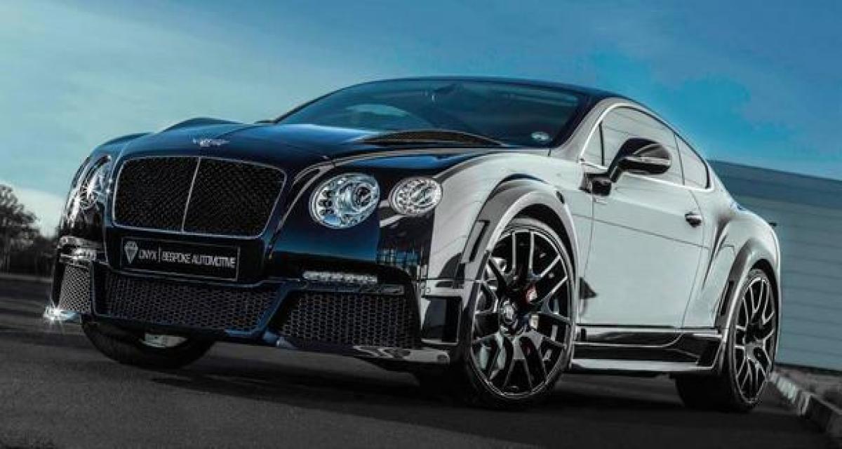Onyx Concept Bentley GTX : méchante
