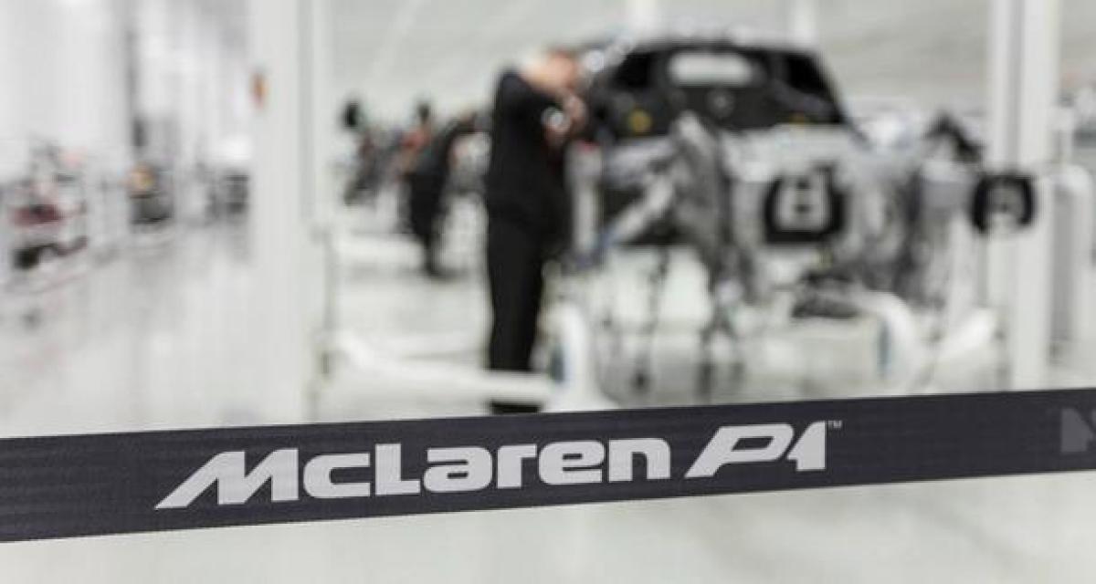 Officiel : la McLaren P1 en production