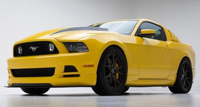  - SEMA 2013 : Ford Mustang Yellow Jacket 
