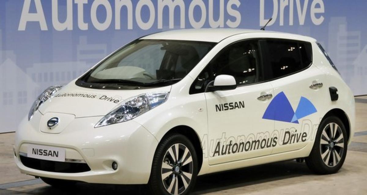 Un prix pour la conduite autonome Nissan