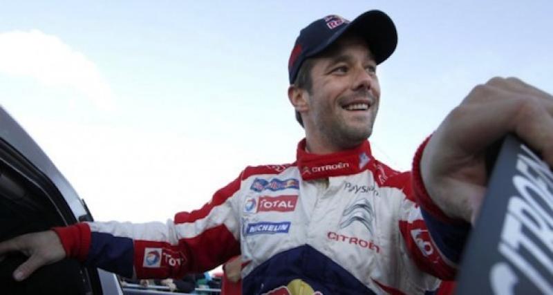  - Sébastien Loeb au départ du rallye du Condroz