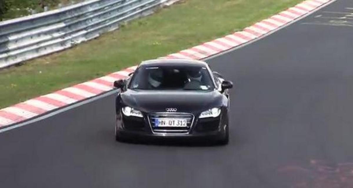 Spyshot : Audi R8 GT au Nürburgring