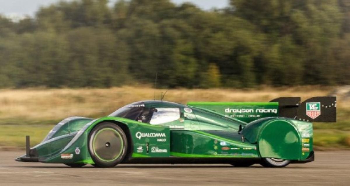 Record de vitesse électrique : Drayson Racing améliore sa propre marque