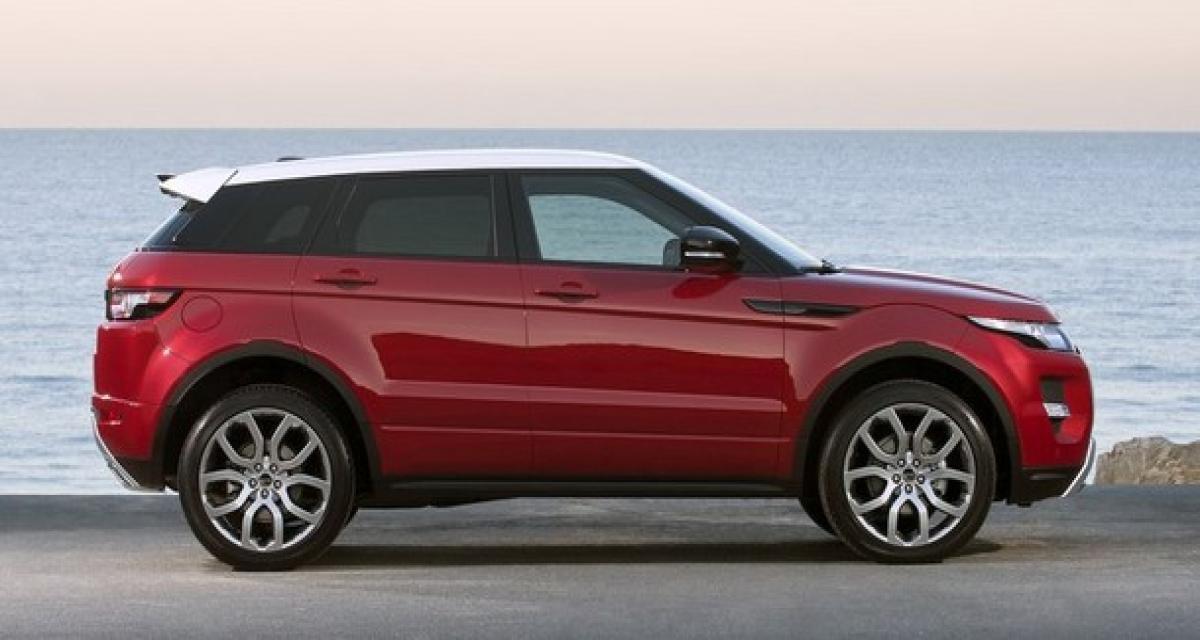 Range Rover Evoque : la version rallongée pour 2016 ?