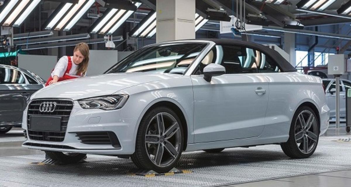 Audi A3 Cabriolet : la production lancée en Hongrie