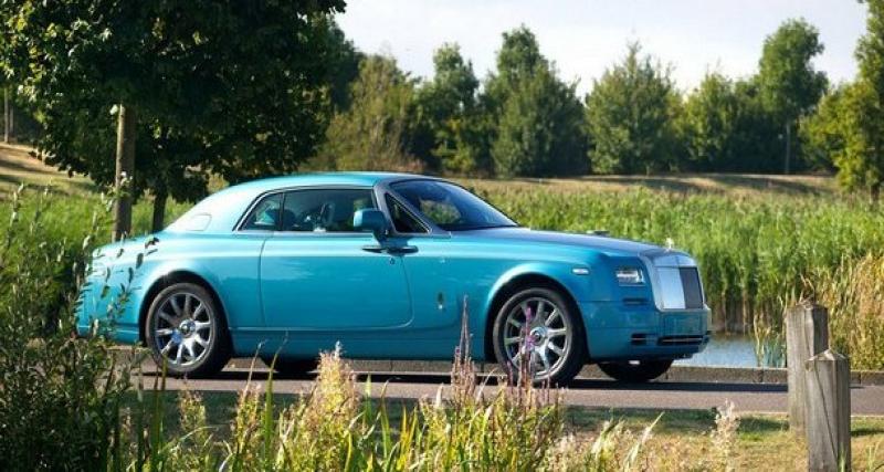  - Rolls-Royce Phantom Coupé Ghawwass : perle bleue
