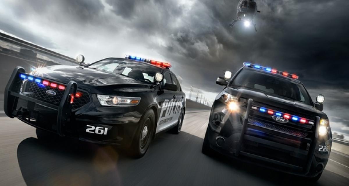 Ford Police Interceptor berline et SUV : véloces