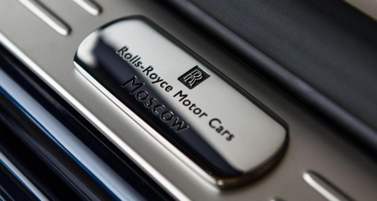 Une décennie en Russie célébrée par Rolls-Royce