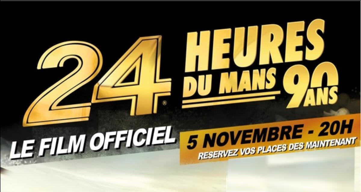Les 24 heures du Mans au cinéma le 5 novembre