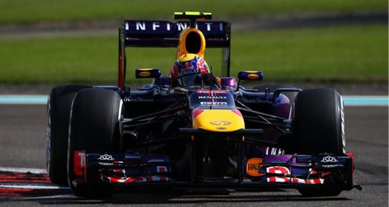  - Abu Dhabi 2013 qualifications : Webber pour sa 13ème pole