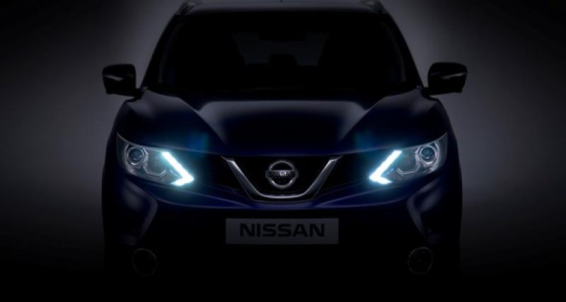  - Le futur Nissan Qashqai en montre timidement plus