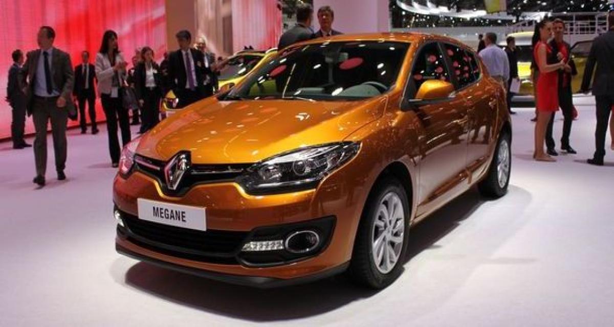 Renault Megane restylée : les tarifs