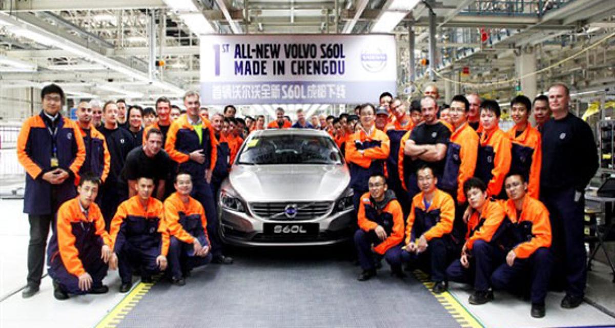 Début de production à Chengdu pour la Volvo S60L