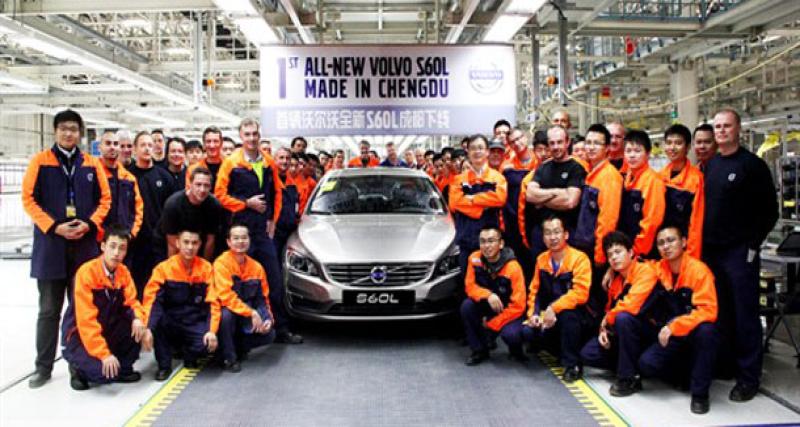  - Début de production à Chengdu pour la Volvo S60L