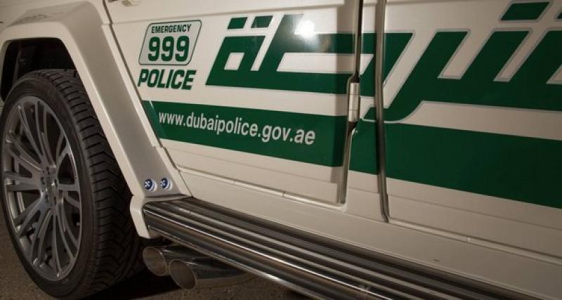  - Dubaï 2013 : la police en Brabus 700 Widestar