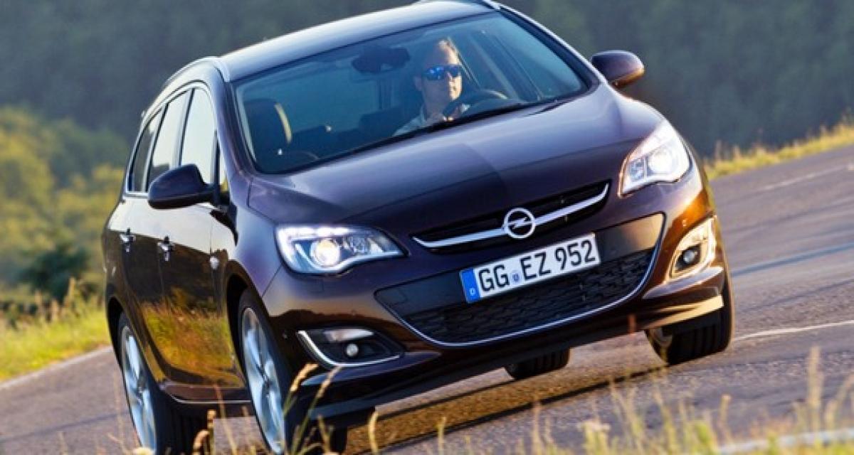 Des nouveautés pour l'Opel Astra