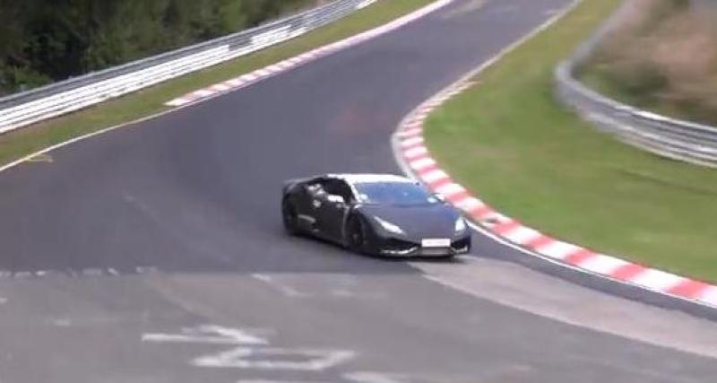  - Spyshot : Lamborghini Cabrera au Nürburgring