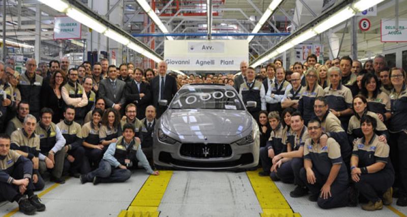  - 10.000 Maserati à Grugliasco