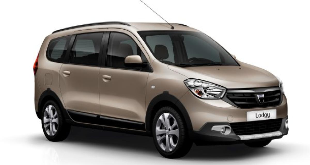 Le Dacia Lodgy ajuste sa gamme