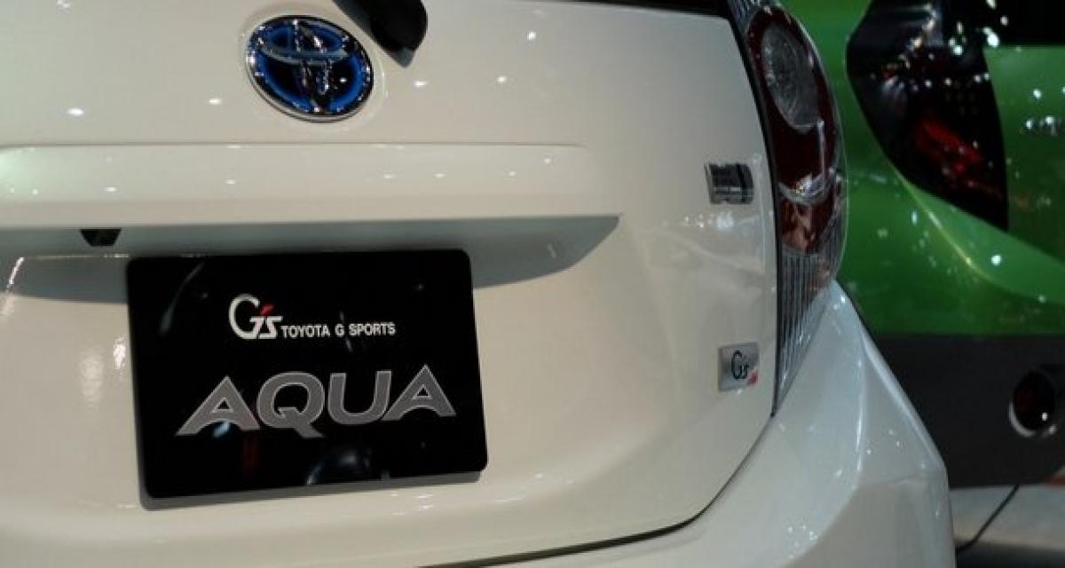 Tokyo 2013 Live : Toyota Aqua G Sports Concept