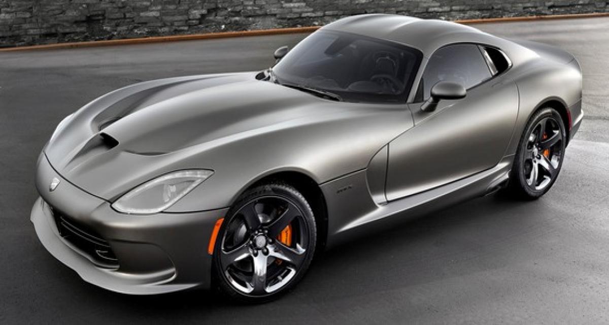Los Angeles 2013 : SRT Viper GTS Anodized Carbon Special Edition Package