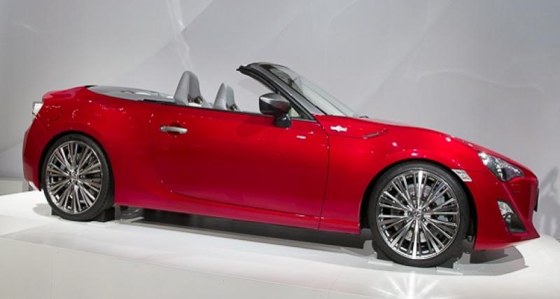  - Tokyo 2013 live : Toyota FT-86 Open Concept